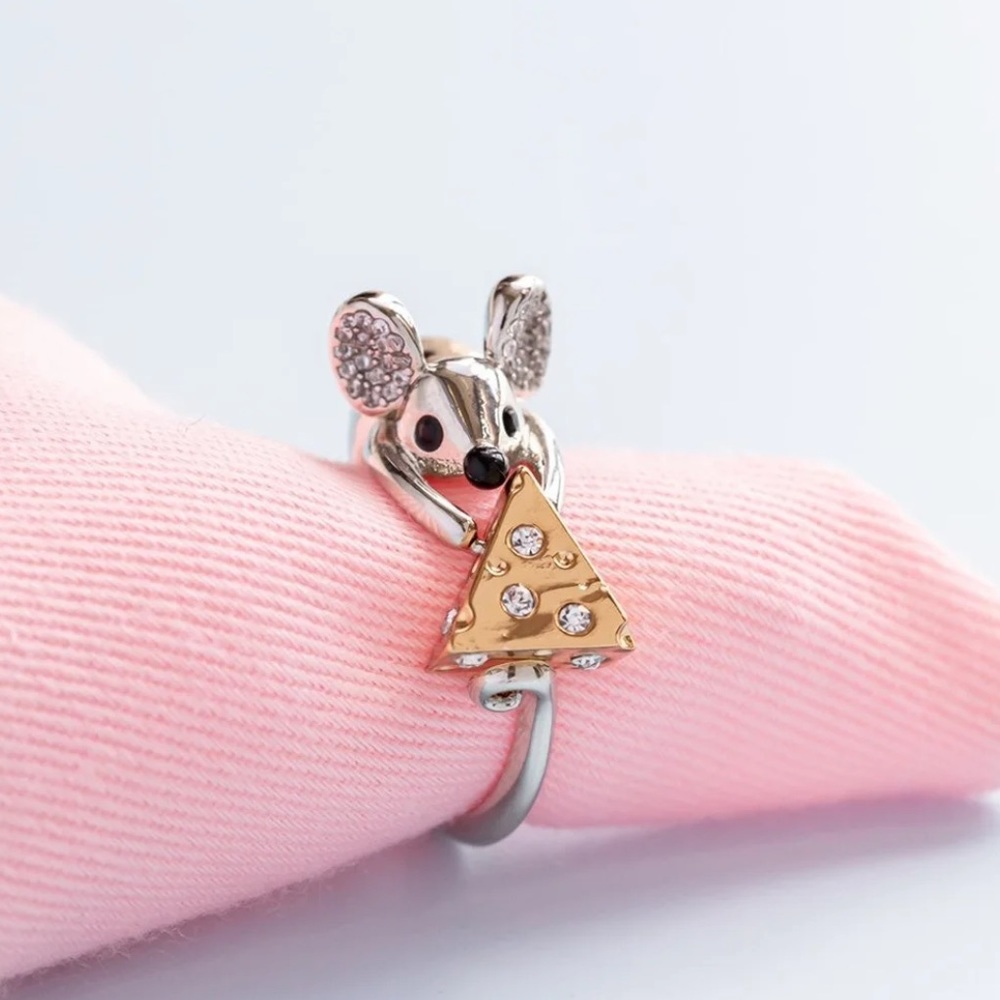 Kate Spade Mouse and Cheese Ring